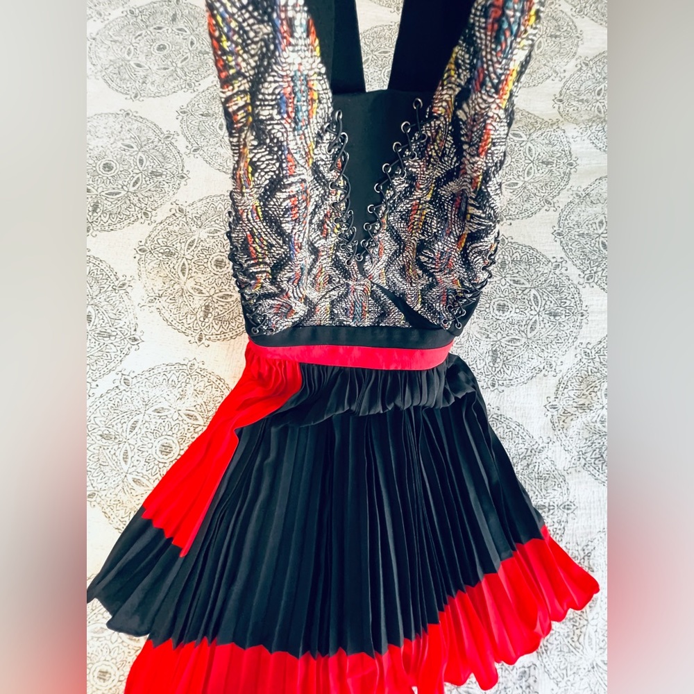 Three Floor Mini Dress